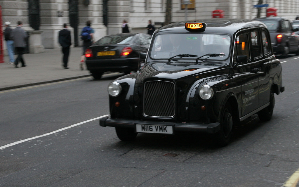 black mini cab